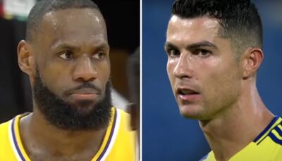 NBA – Le débat viral sur LeBron et Cristiano Ronaldo : « S’il faisait pareil, il gagnerait 50 millions de…