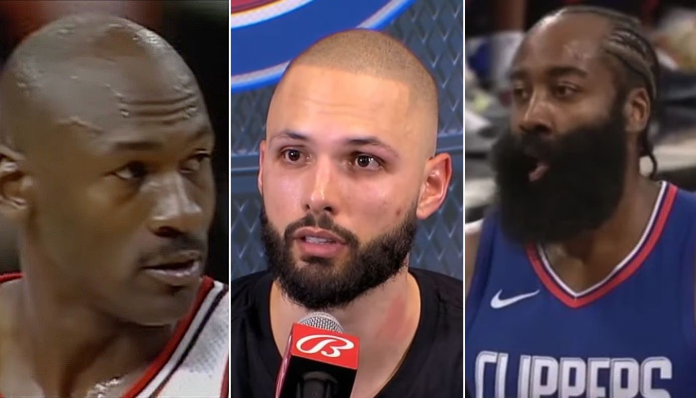 NBA Michael Jordan, Evan Fournier et James Harden