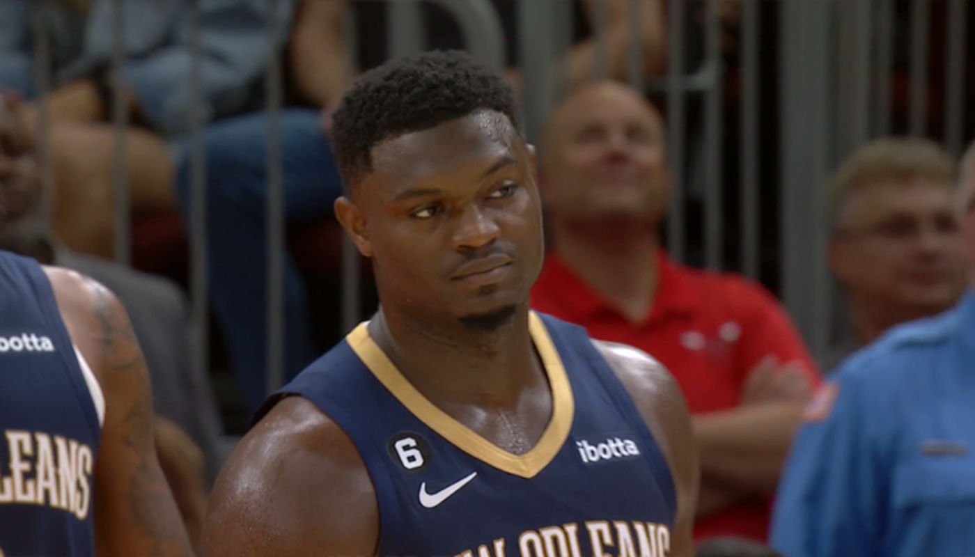 Zion Williamson sous le maillot des Pelicans