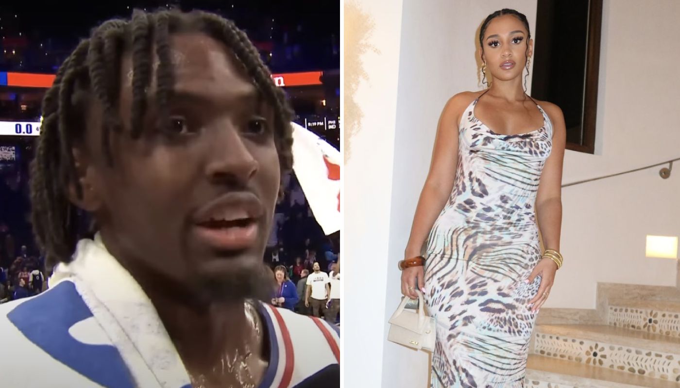 Tyrese Maxey et sa compagne Myra Gordon