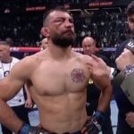 UFC – En plein carnage, l’échange viral entre Benoît Saint-Denis et son coach : « On t’avait dit que…