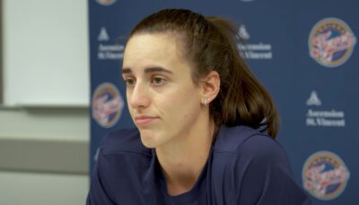 WNBA – Caitlin Clark dévoile son meilleur souvenir de la saison : « Sur un écran, ça m’a percé le…