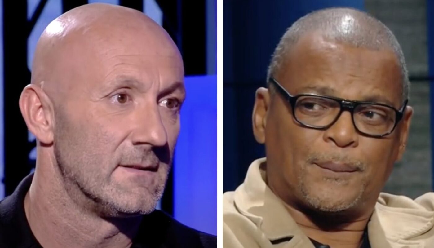 Fabien Barthez et Bernard Lama