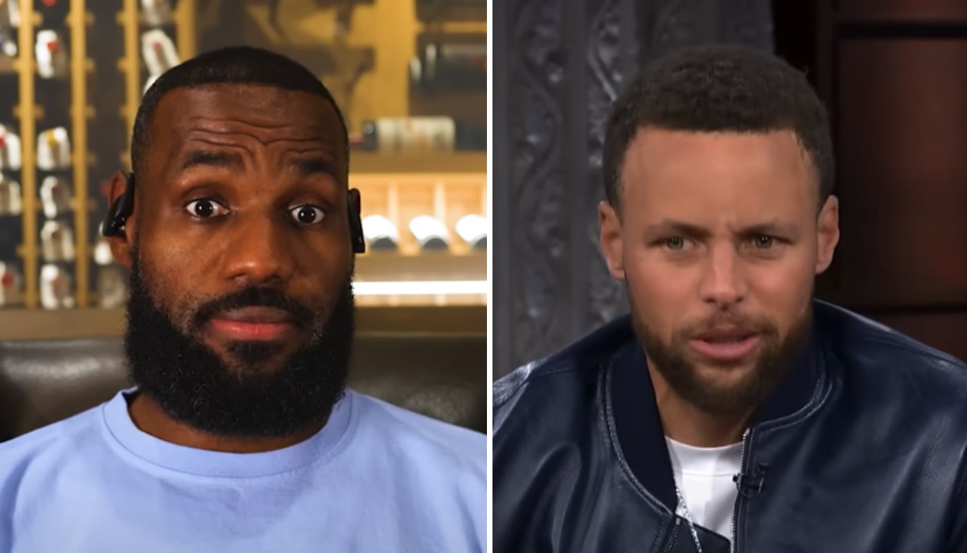 LeBron James et Stephen Curry