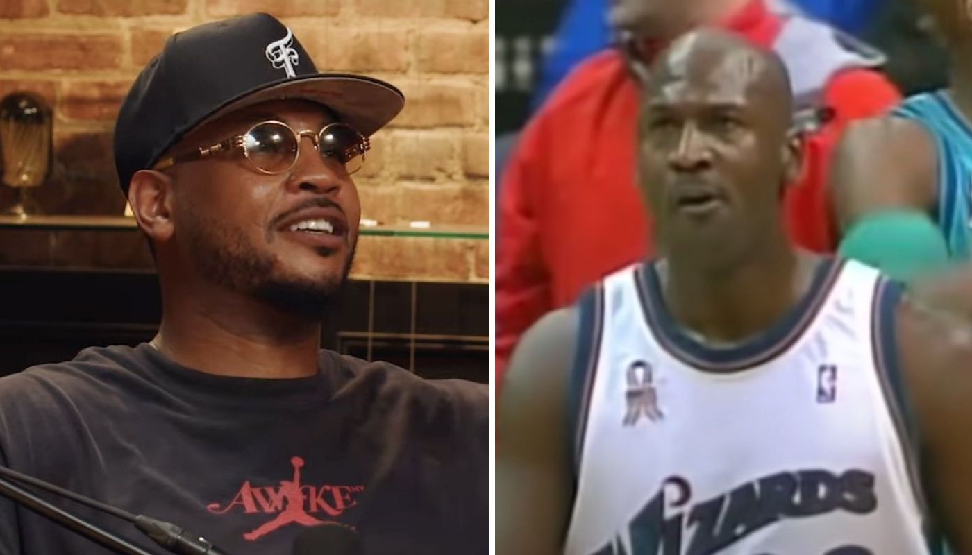 NBA Carmelo Anthony et Michael Jordan