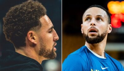 NBA – « Beurk » : La réaction virale de Steph Curry à ses retrouvailles avec Klay Thompson !