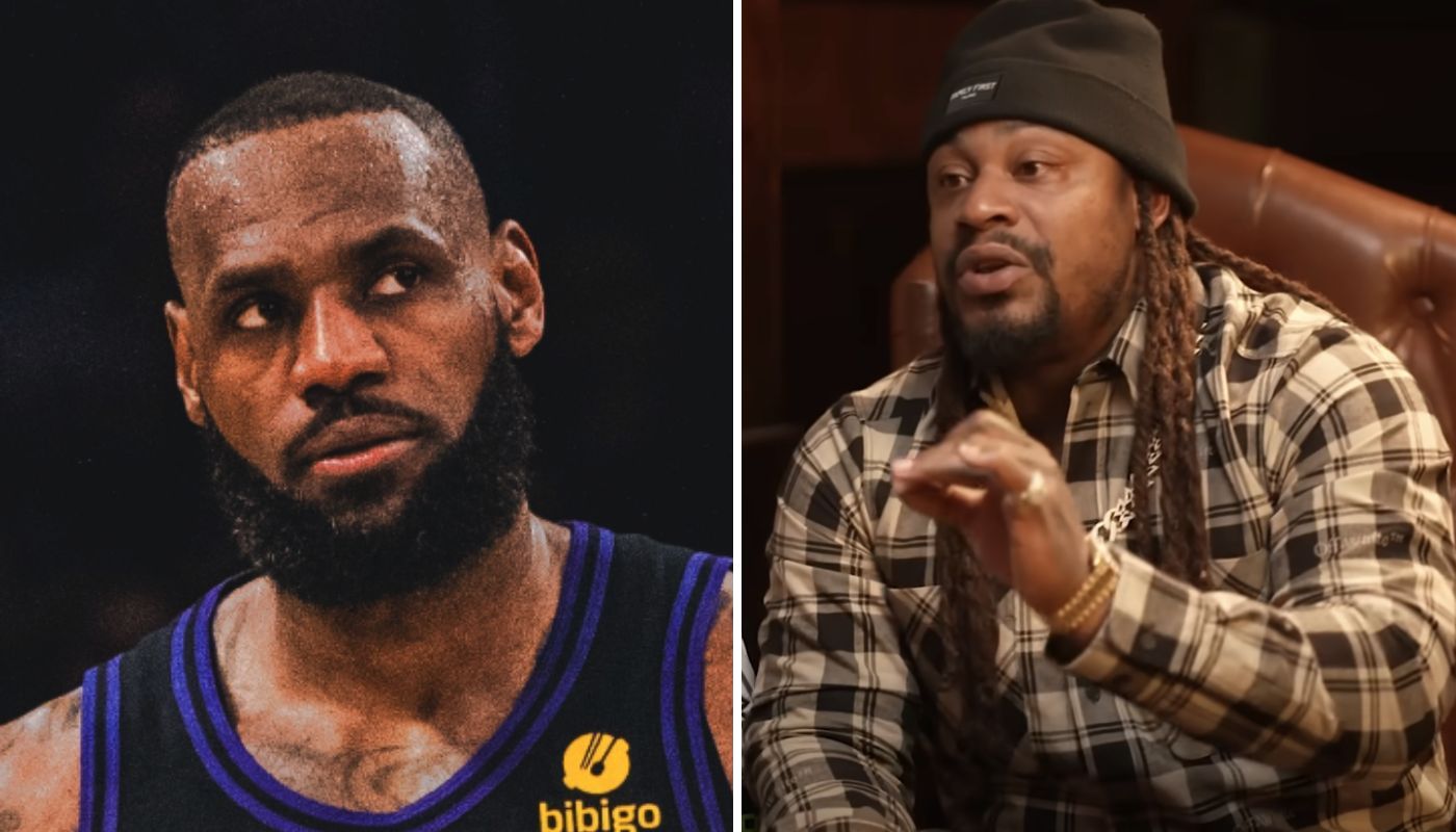 NBA LeBron James et Marshawn Lynch