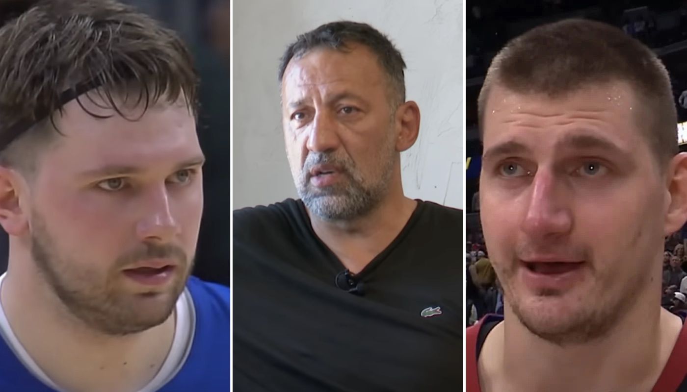 NBA Luka Doncic, Vlade Divac et Nikola Jokic