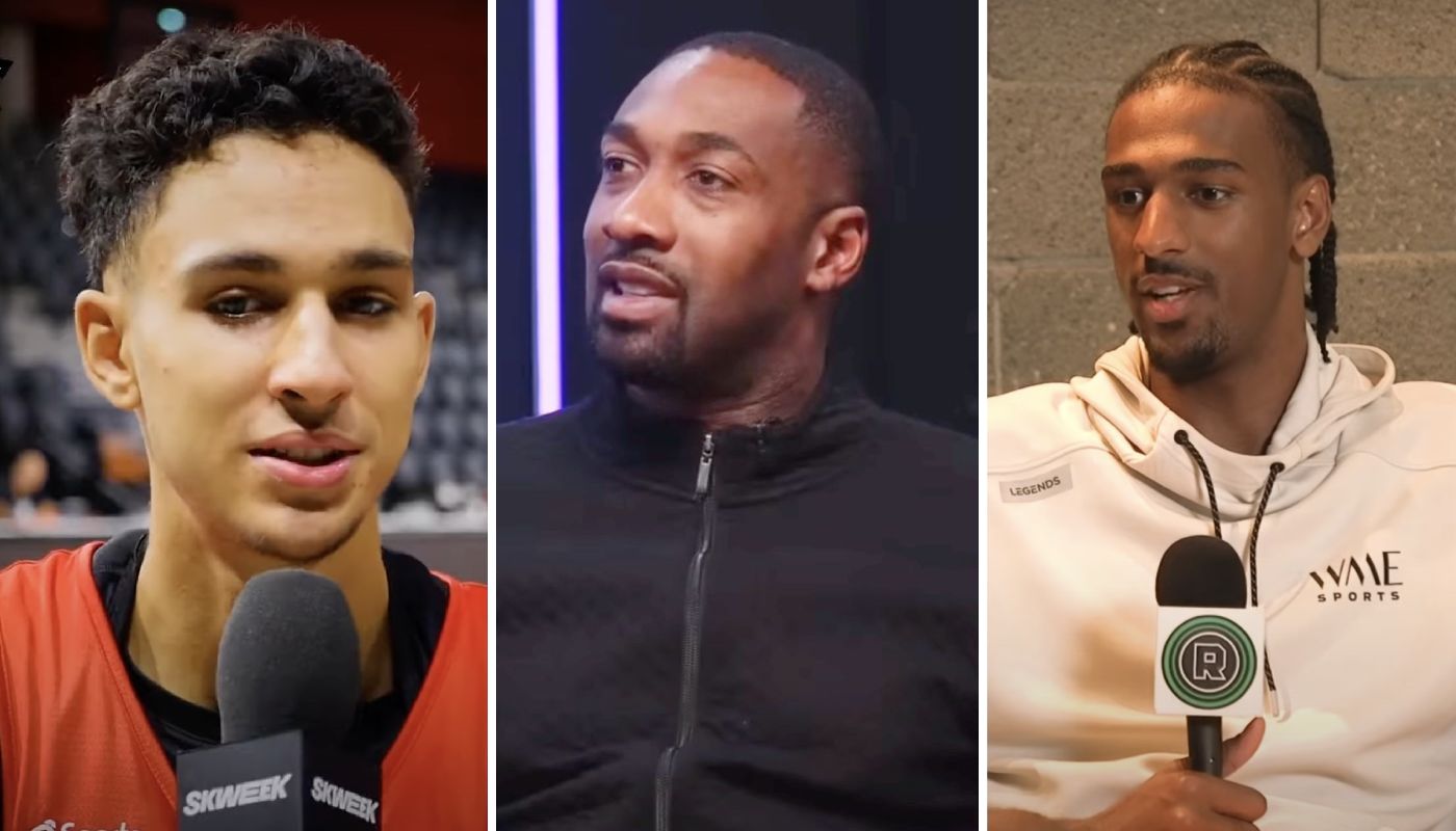 NBA Zaccharie Risacher, Gilbert Arenas et Alex Sarr