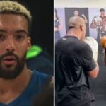 NBA – En plein combat avec Ciryl Gane, Rudy Gobert fait le buzz : « Il va faire un 1vs1 contre…