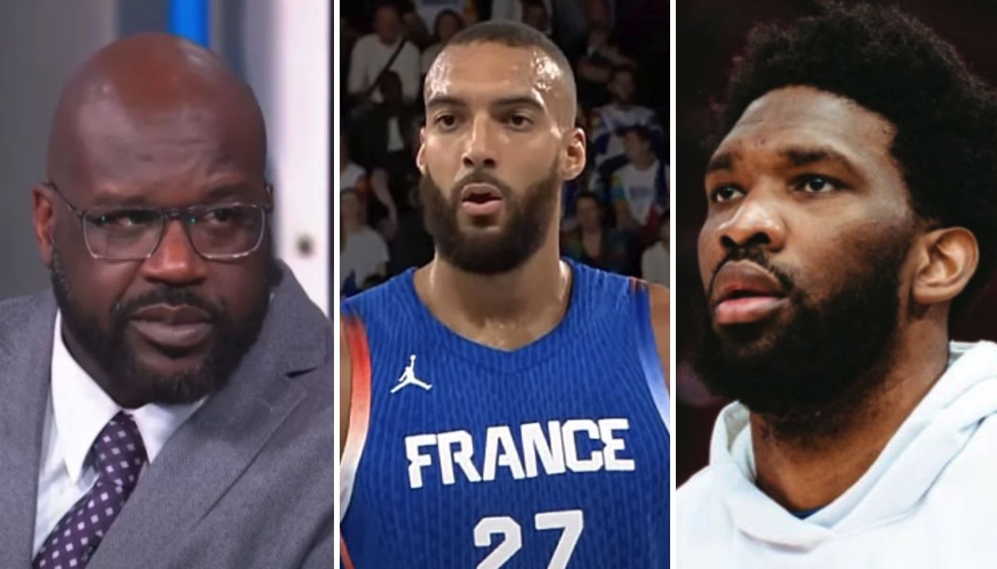 Shaquille O'Neal, Rudy Gobert et Joel Embiid