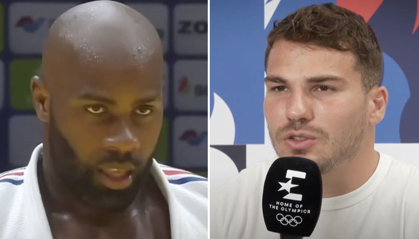 Teddy Riner et Antoine Dupont