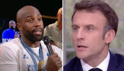 Teddy Riner cash sur l’attitude d’Emmanuel Macron avec lui pendant les JO : « C’est une…