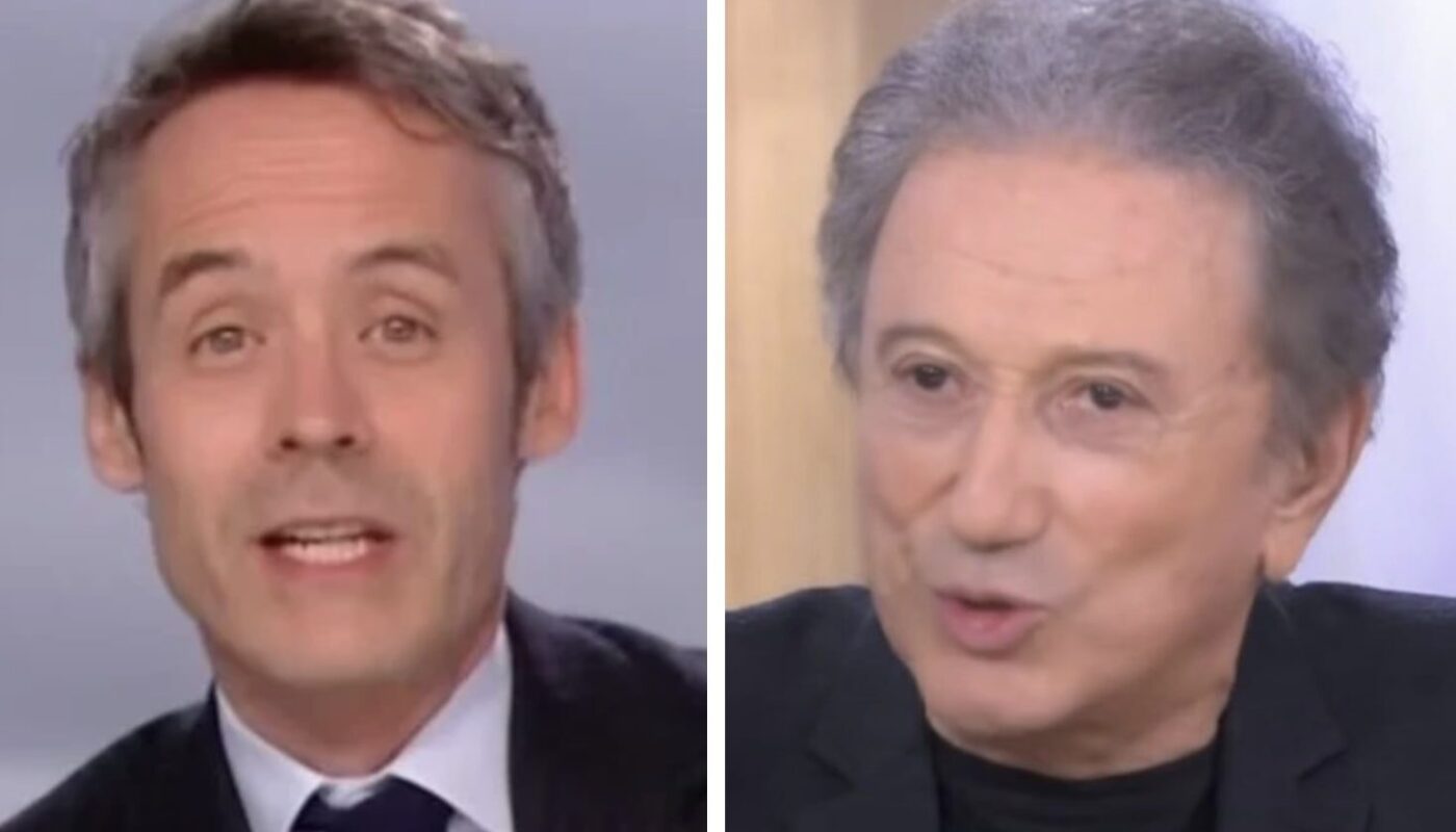 Yann Barthes et Michel Drucker