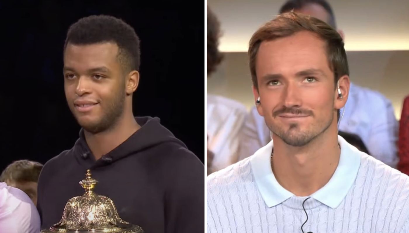 Giovanni Mpetshi Perricard et Daniil Medvedev, deux stars du tennis