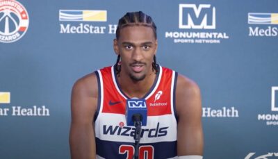 NBA – Encore excellent, le détail d’Alex Sarr qui impressionne la toile avec les Wizards !