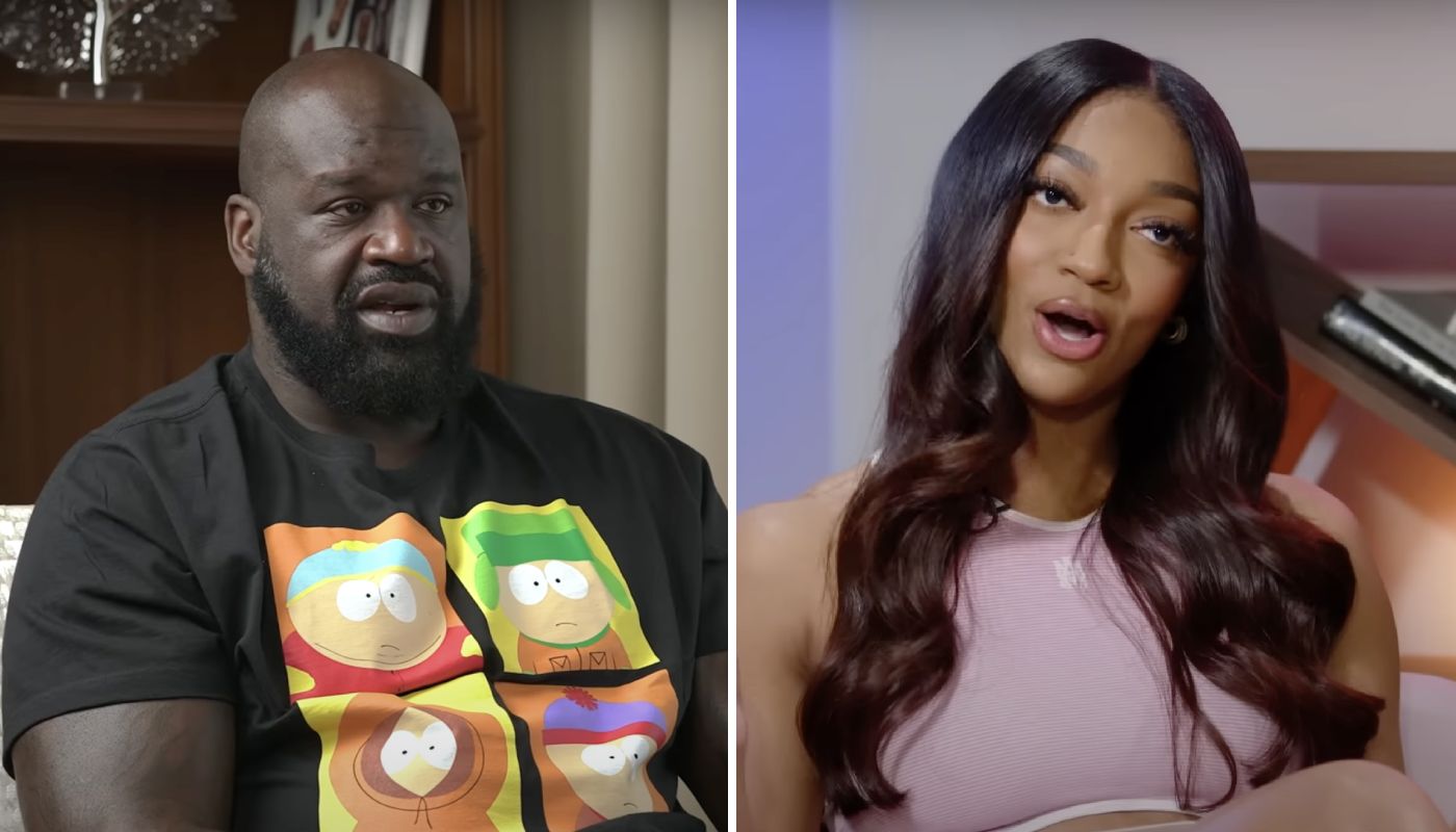 Shaquille O'Neal et sa jeune protégée Angel Reese