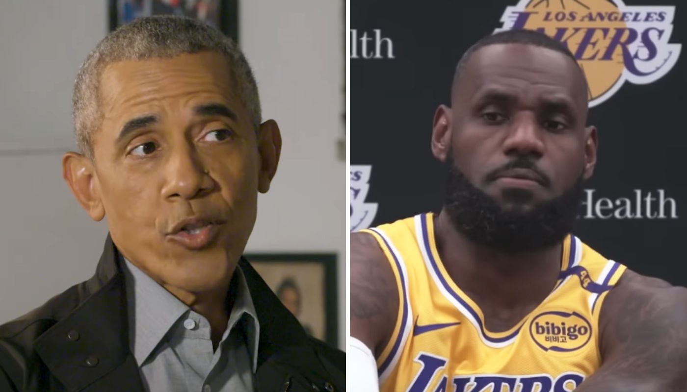 Barack Obama et LeBron James