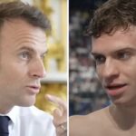 Après l’avoir rencontré, Léon Marchand honnête sur Emmanuel Macron : « Ça, déjà, ce n’était pas…