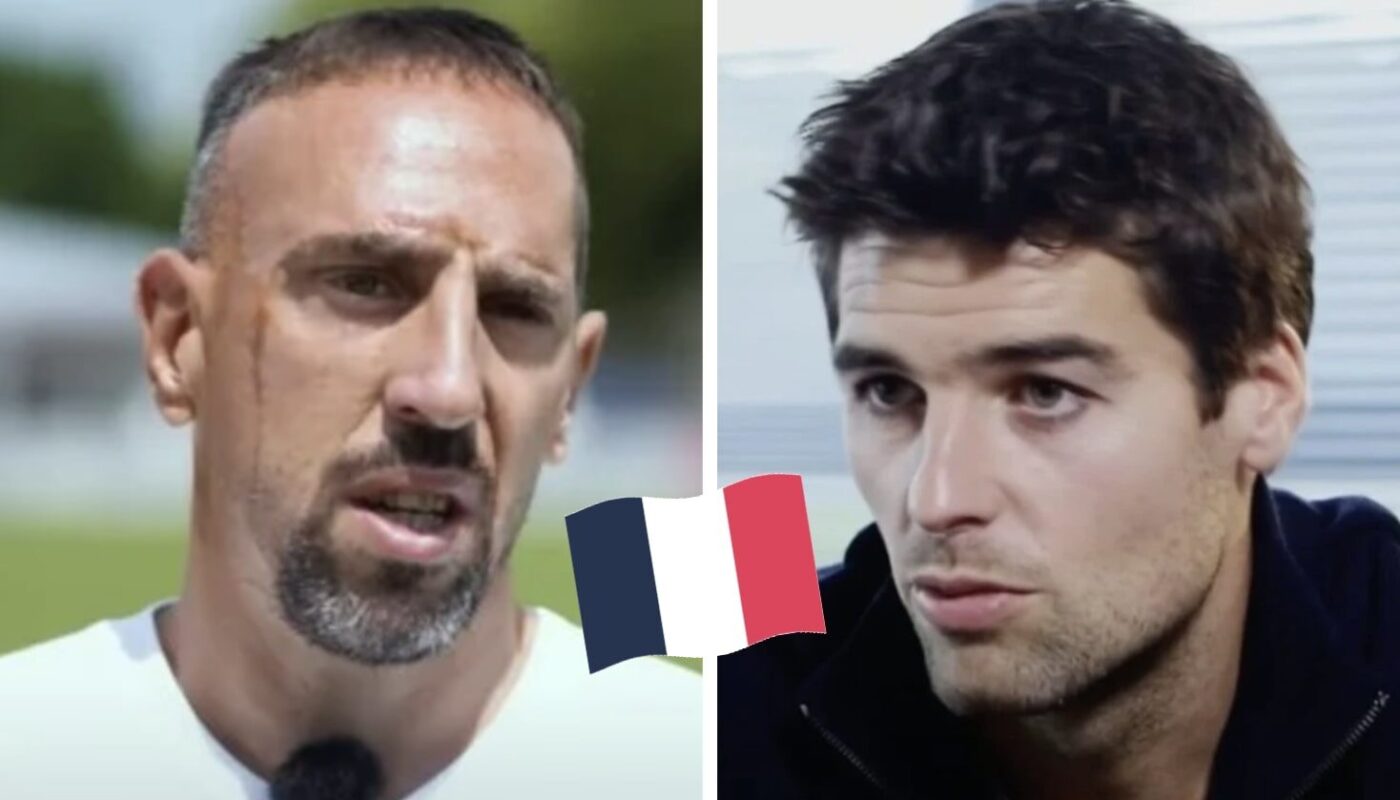 Franck Ribéry et Yoann Gourcuff