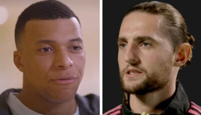 La réponse cash de Kylian Mbappé à la critique d’Adrien Rabiot : « Il m’énerve quand il…