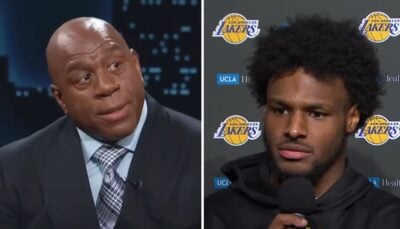 NBA – Bouillant face aux Bucks, Bronny James signe du jamais-vu depuis 1979 et Magic Johnson !