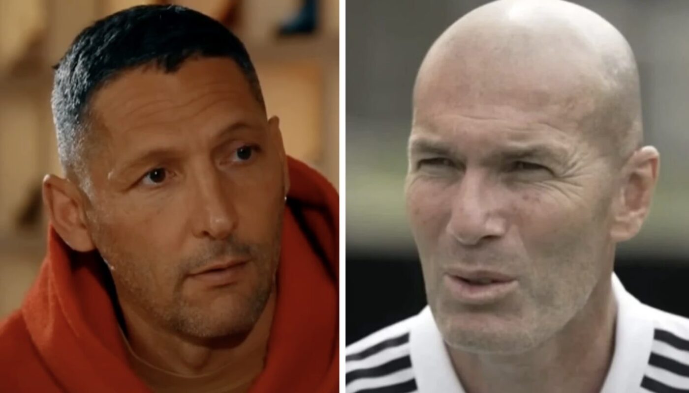 Marco Materazzi et Zinédine Zidane