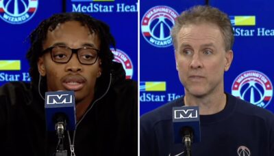 NBA – Après 27 matchs, le coach des Wizards cash sur le niveau de Bilal Coulibaly : « Il doit devenir un…