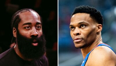 NBA – Après le zéro pointé de Russell Westbrook, James Harden cash : « Rien que ça, c’est…