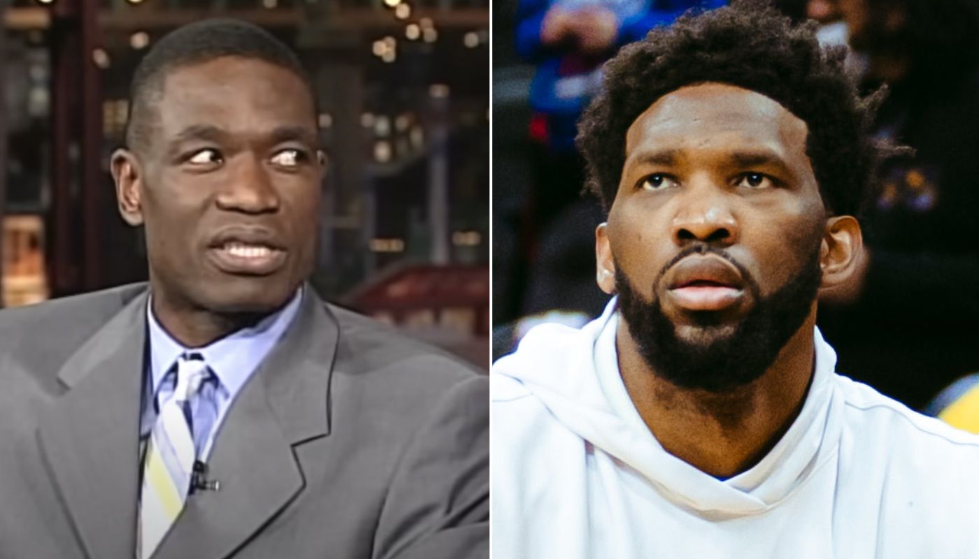 NBA Dikembe Mutombo et Joel Embiid