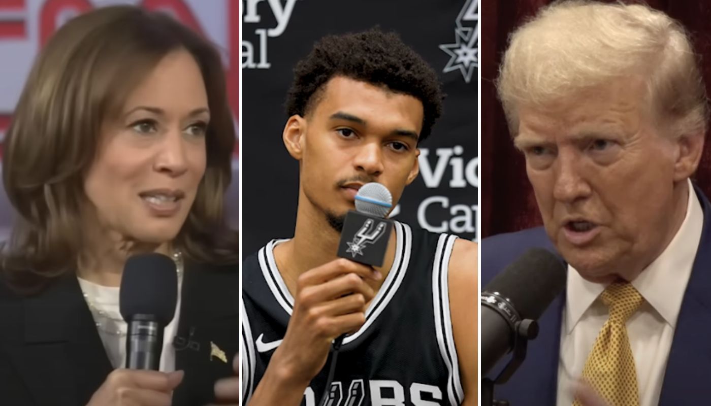 NBA Kamala Harris, Victor Wembanyama et Donald Trump