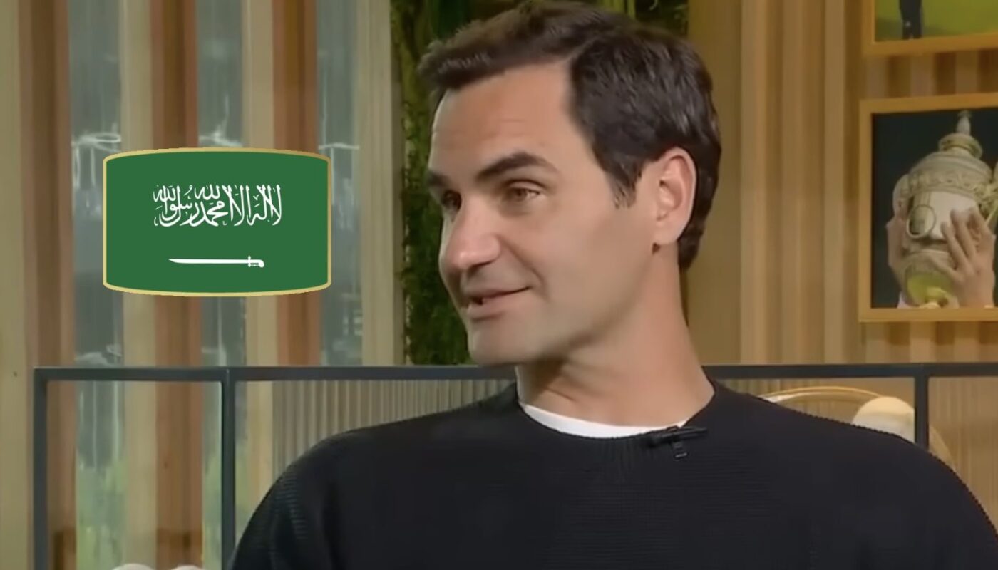 Roger Federer évoque l'Arabie Saoudite