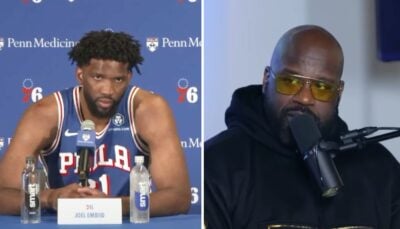 NBA – Agacé, Shaquille O’Neal s’emporte et détruit Joel Embiid : « Il est…