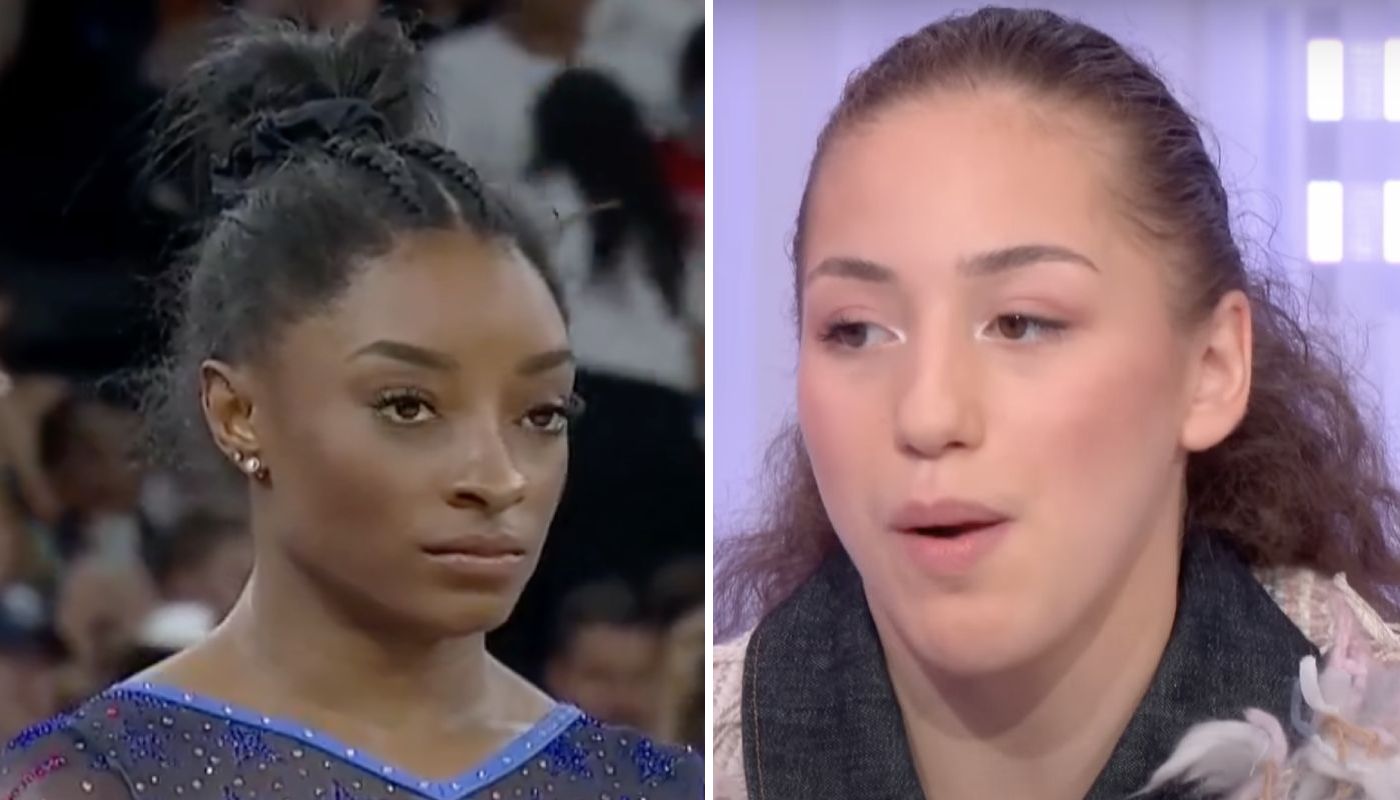 Simone Biles et Kaylia Nemour