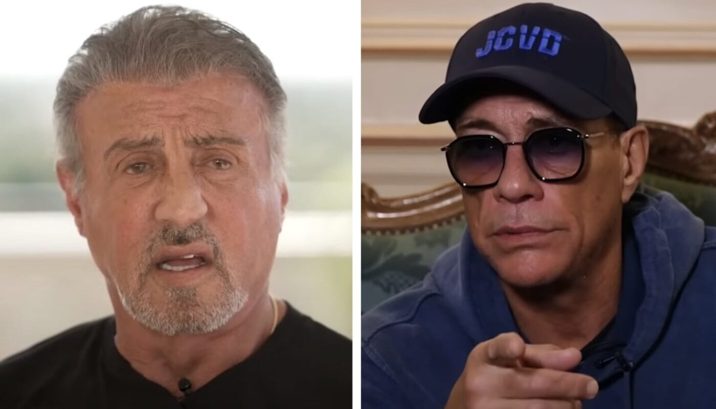 Sylvester Stallone et Jean-Claude Van Damme