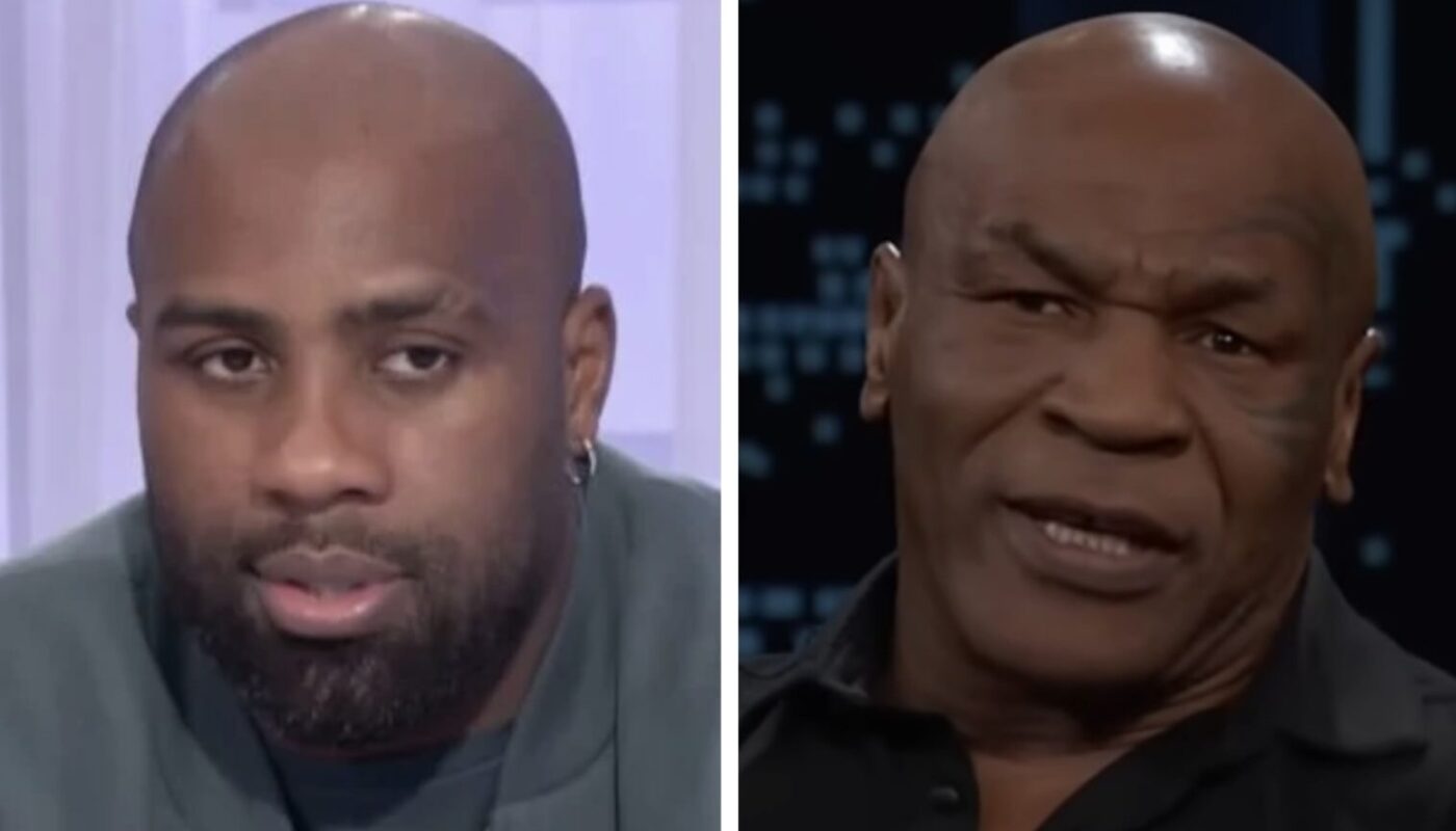 Teddy Riner et Mike Tyson