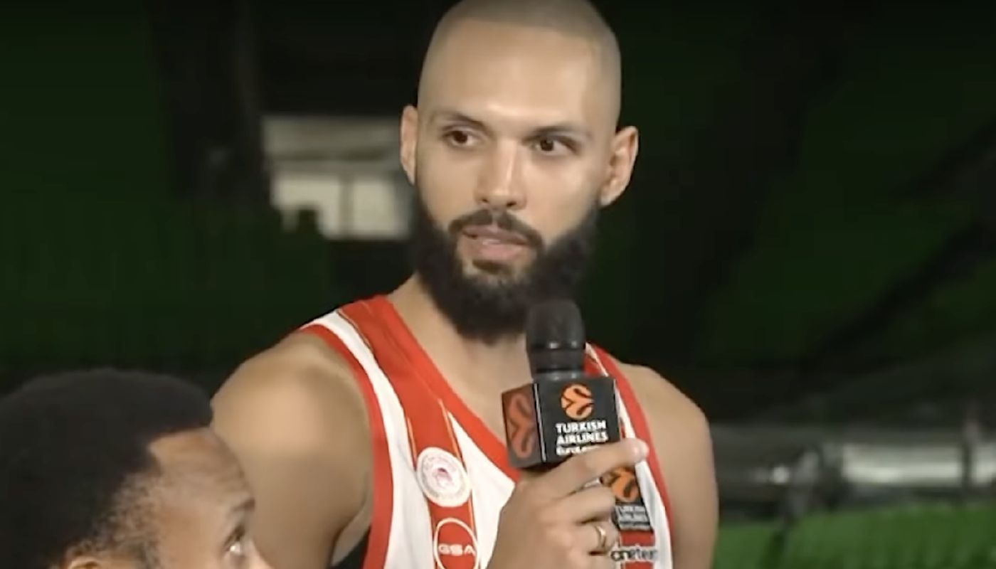 Evan Fournier, la star de l'Olympiakos