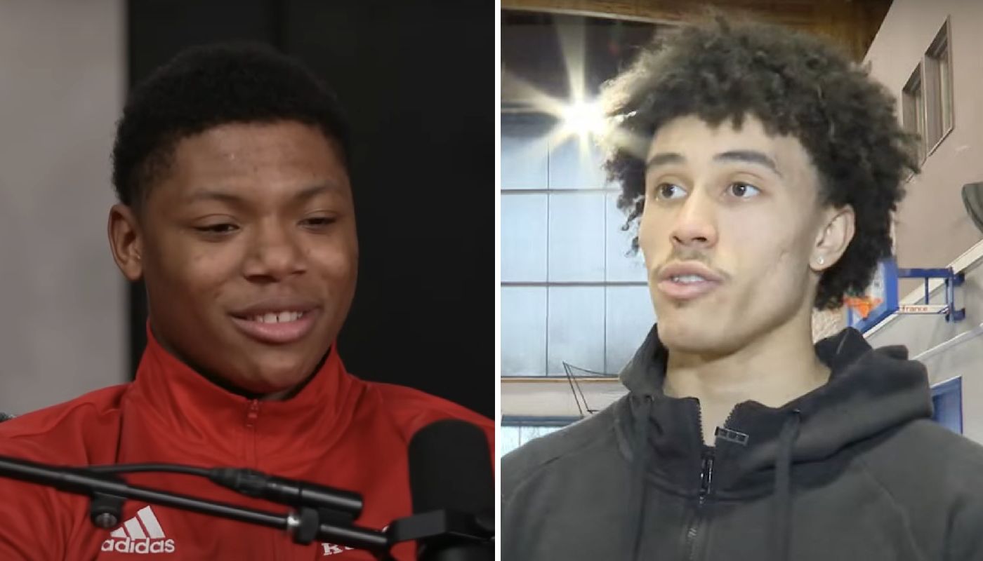 Les deux prospects de la Draft 2025 Ace Bailey et Nolan Traoré