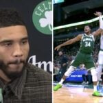 NBA – Cash, Jayson Tatum balance sur le vilain geste de Giannis : « Tu ne dois pas…