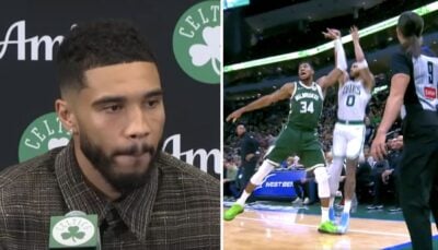 NBA – Cash, Jayson Tatum balance sur le vilain geste de Giannis : « Tu ne dois pas…