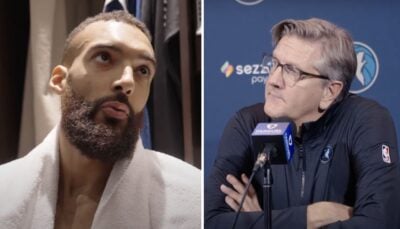 NBA – En pleine polémique avec Randle, Chris Finch honnête sur Rudy Gobert : « Je lui demande de…