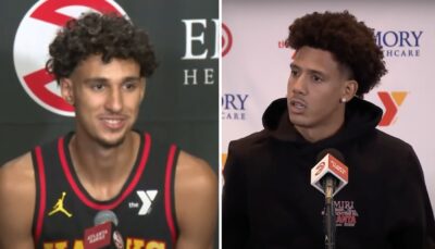 NBA – Pépite des Hawks, Jalen Johnson honnête sur le niveau de Zaccharie Risacher : « Il est totalement…