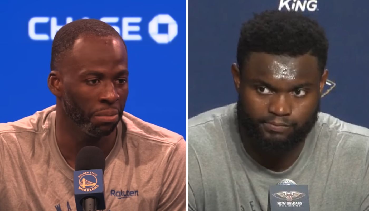 Draymond Green et Zion Williamson