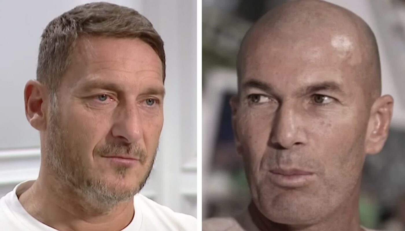 Francesco Totti et Zidane