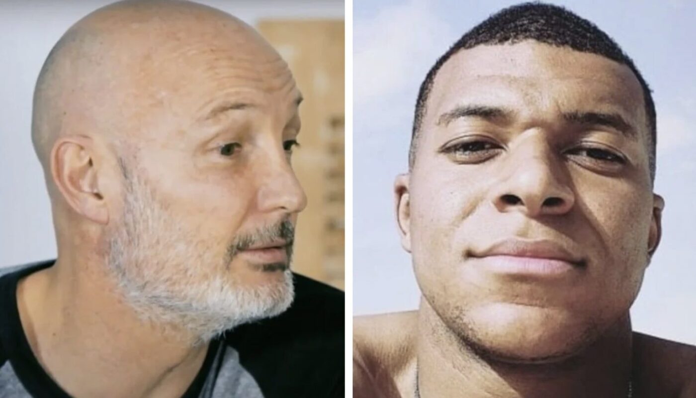 Franck Leboeuf et Kylian Mbappé