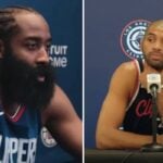 NBA – Coéquipiers, James Harden donne son avis sur Nicolas Batum : « Il m’apprend ça »