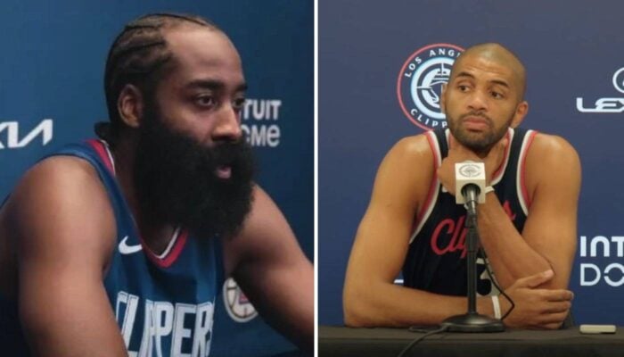 NBA James Harden et Nicolas Batum