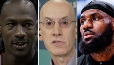 NBA – Boss de la ligue, Adam Silver (62 ans) tranche entre Jordan et LeBron : « Ne lui dites pas que…