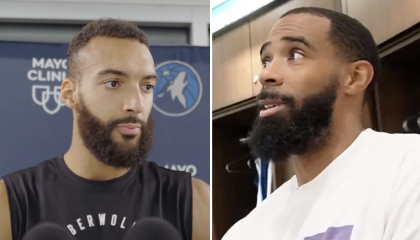 NBA Rudy Gobert et Mike Conley