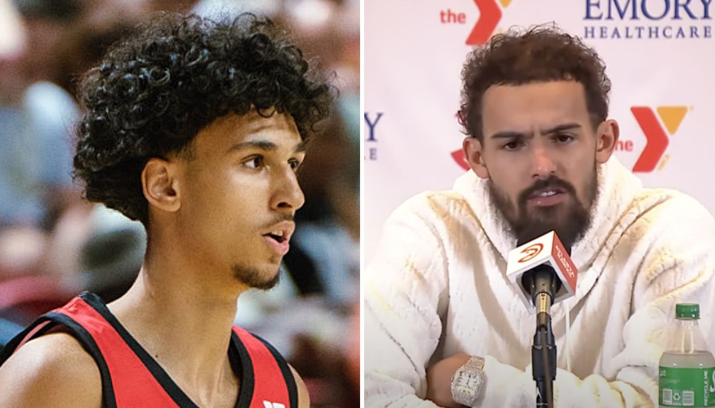 NBA Zaccharie Risacher et Trae Young